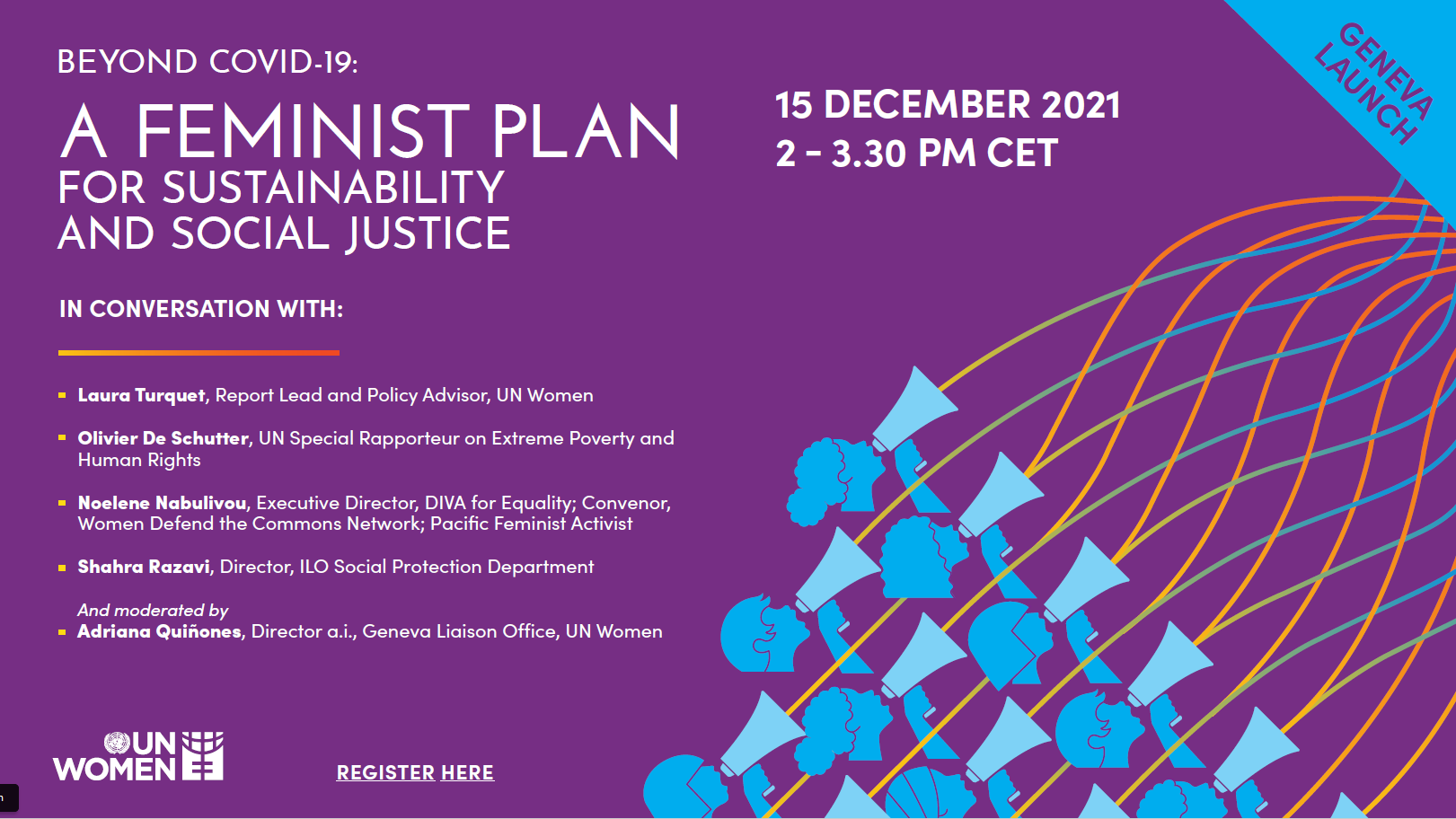 UN Women’s Feminist Plan for Sustainability and Social Justice: Online Briefing & Discussion