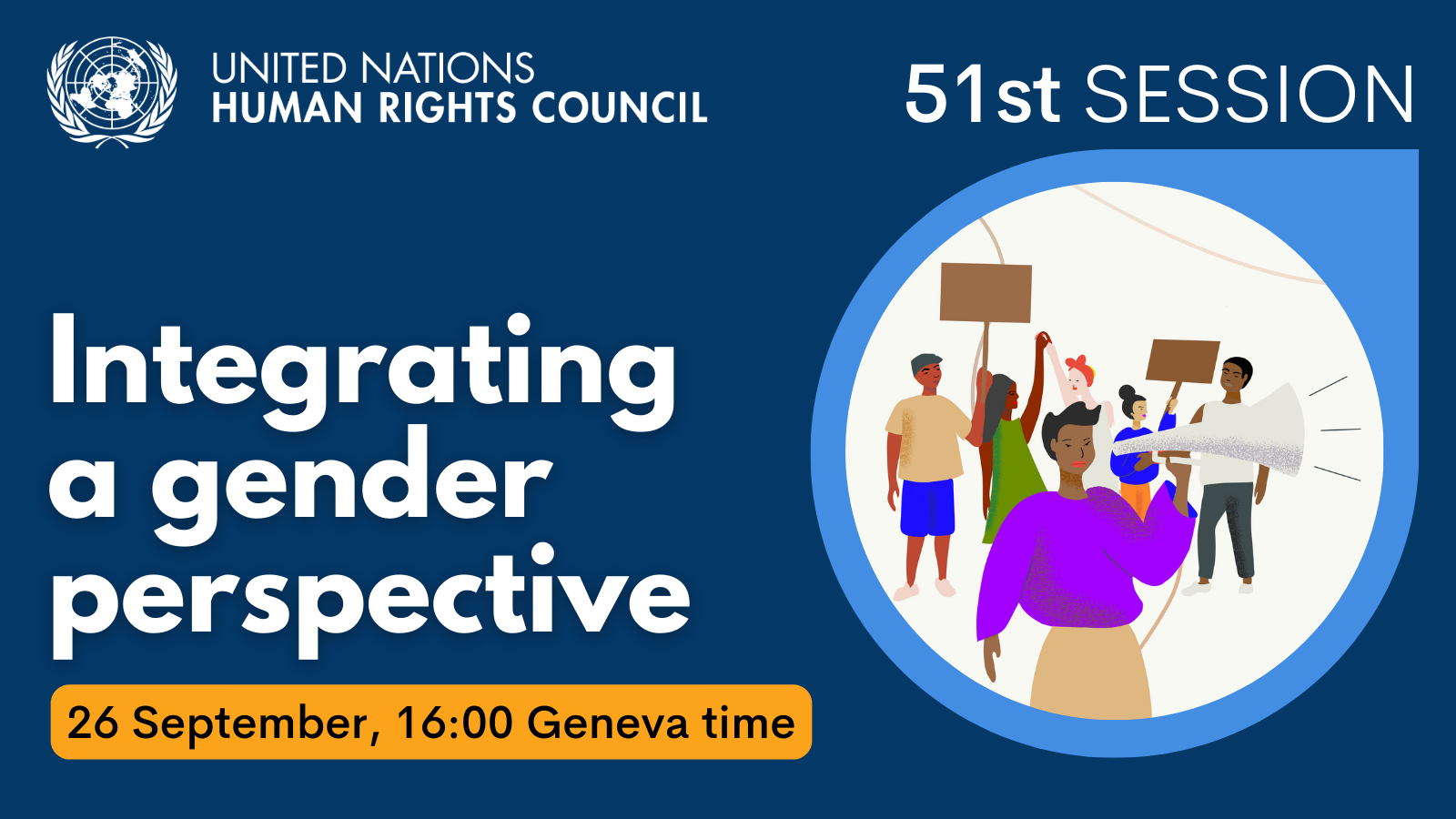 OHCHR : Annual discussion on the integration of a gender perspective throughout the work of the Human Rights Council and that of its mechanisms