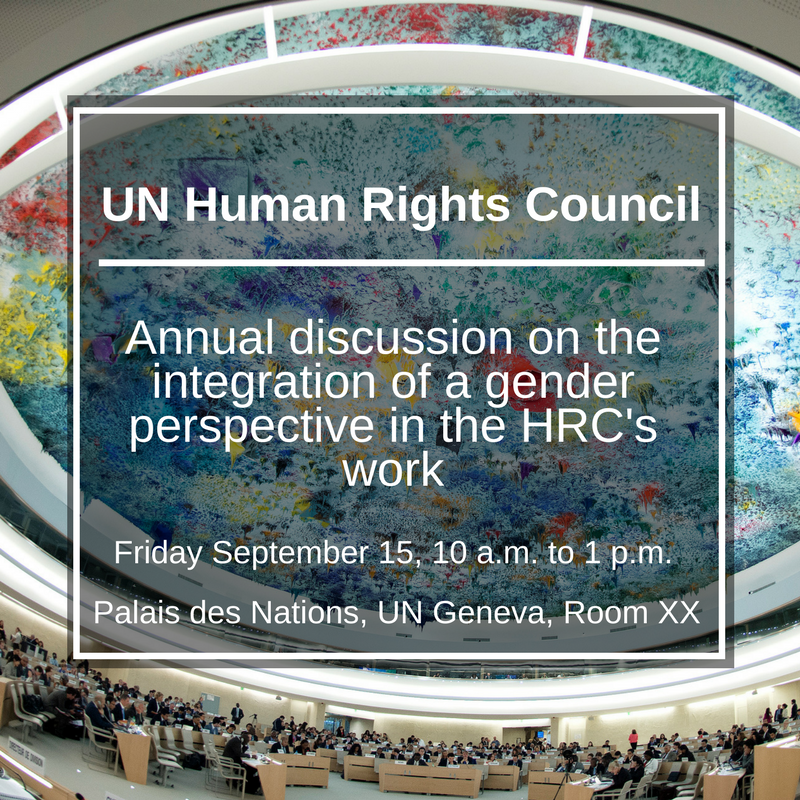 The Universal Periodic Review & the 2030 Agenda: SDG 5 on Gender Equality