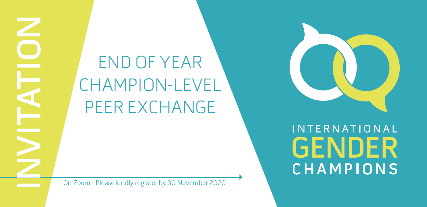 IGC End of Year Champion-Level Peer Exchange