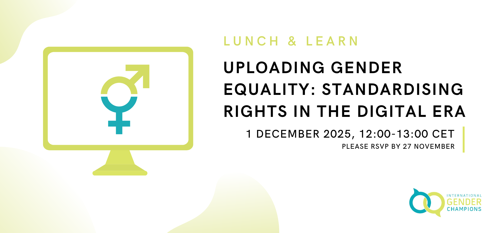 IGC Lunch & Learn - Uploading Gender Equality