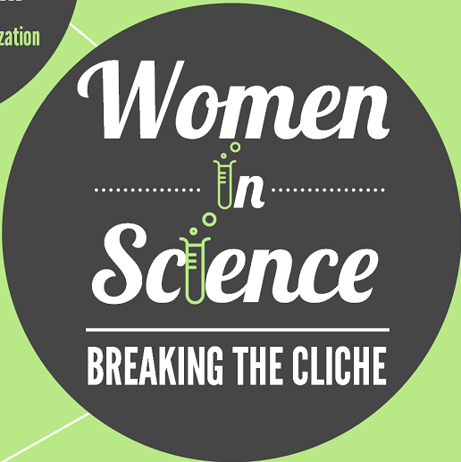 Breaking the cliché. Women in Science.  Les Femmes dans les Sciences. Briser les clichés. 