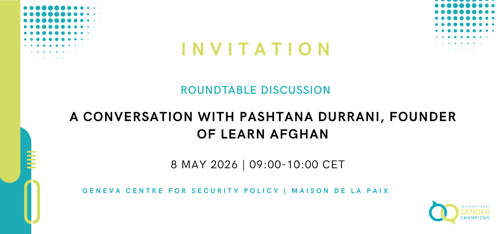 Educating Against Odds: Pashtana Durrani on Girls' Education and Resistance in Afghanistan