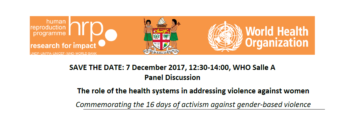 The role of the health systems in addressing violence against women