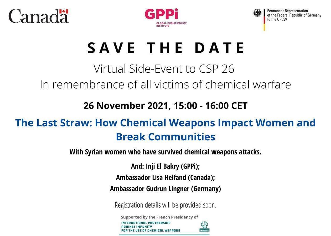 The Last Straw: How Chemical Weapons Impact Women and Break Communities