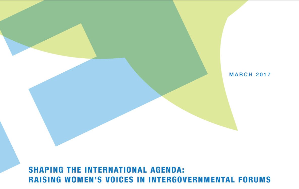 Launch of the UN-Women and International Gender Champions publication: "Raising women's voices in intergovernmental forums"