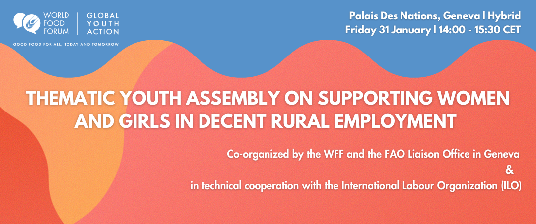 Thematic youth assembly on supporting women and girls in decent rural employment
