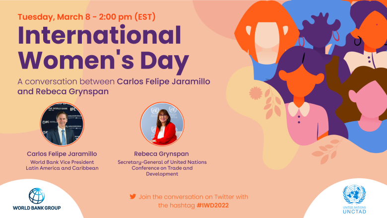 International Women's Day: A conversation between Carlos Felipe Jaramillo and Rebeca Grynspan