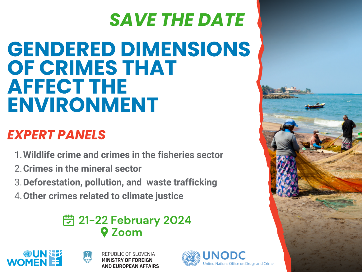 Discussion forum: Gendered Dimensions of Crimes that Affect the Environment