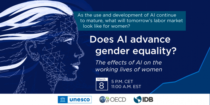 Does AI advance gender equality? - A panel on The Effects of AI on the Working Lives of Women