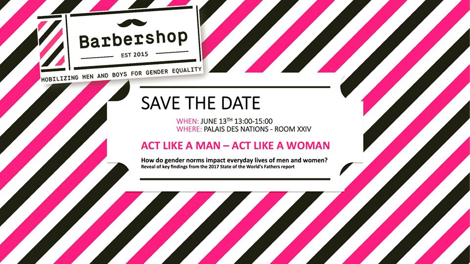 Barbershop - Act like a man Act like a woman