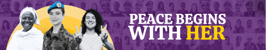 Peace Begins with Her - Photobooth Action and Panel Discussion