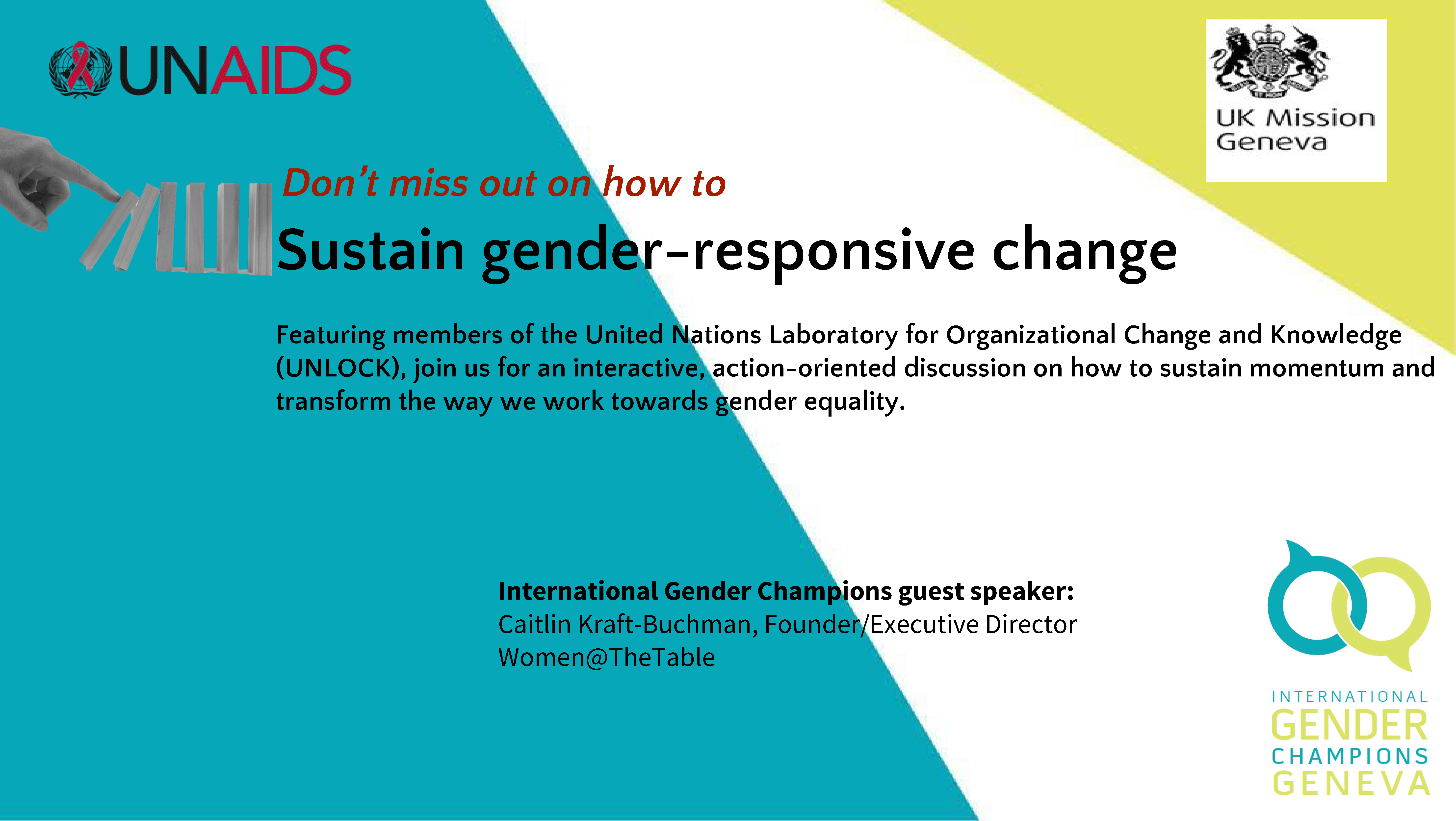 How to Sustain Gender-responsive Change