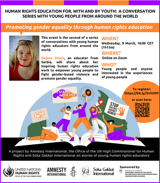 Promoting Gender Equality through Human Rights Education 