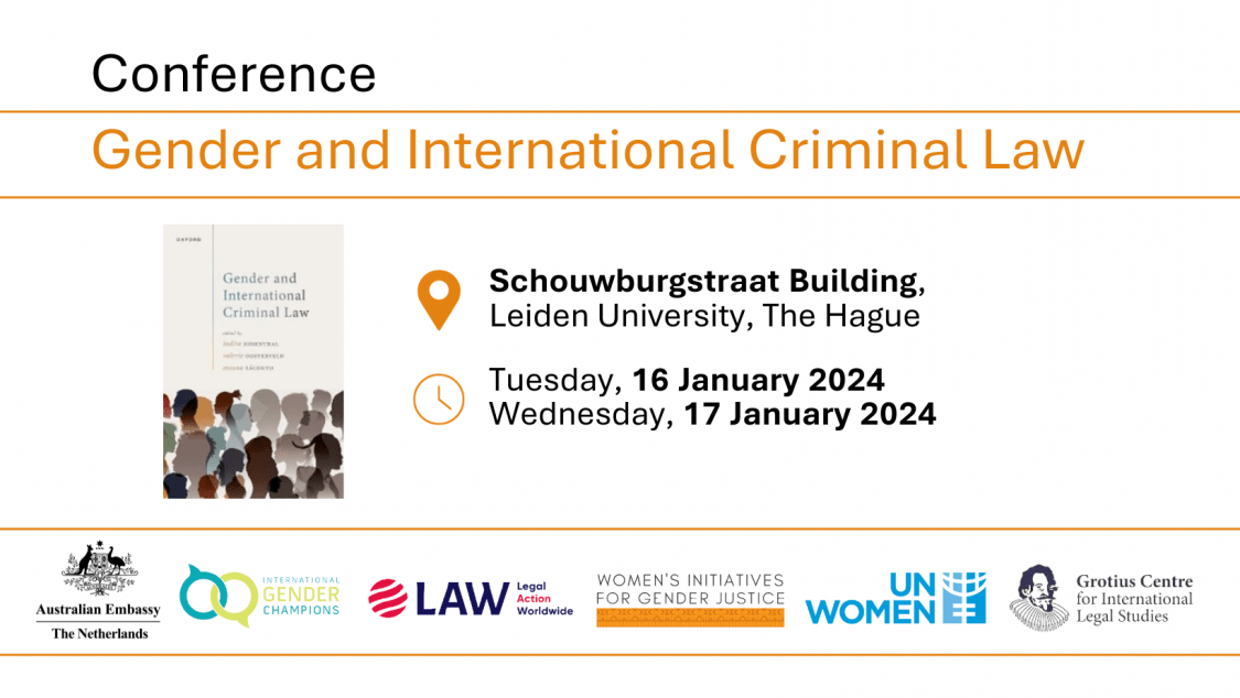 Gender and International Criminal Law Conference