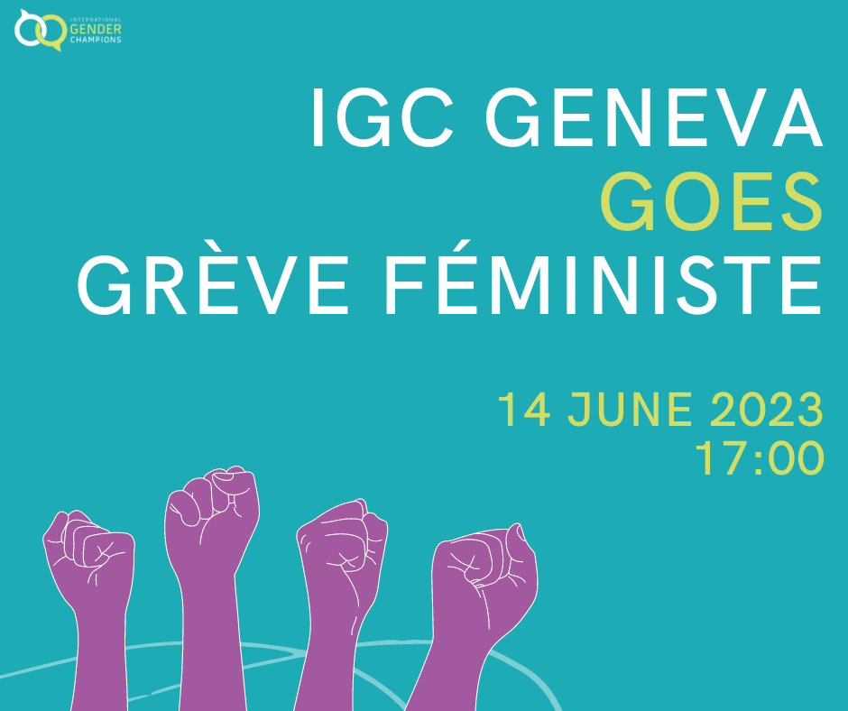 IGC Geneva goes Grève Féministe