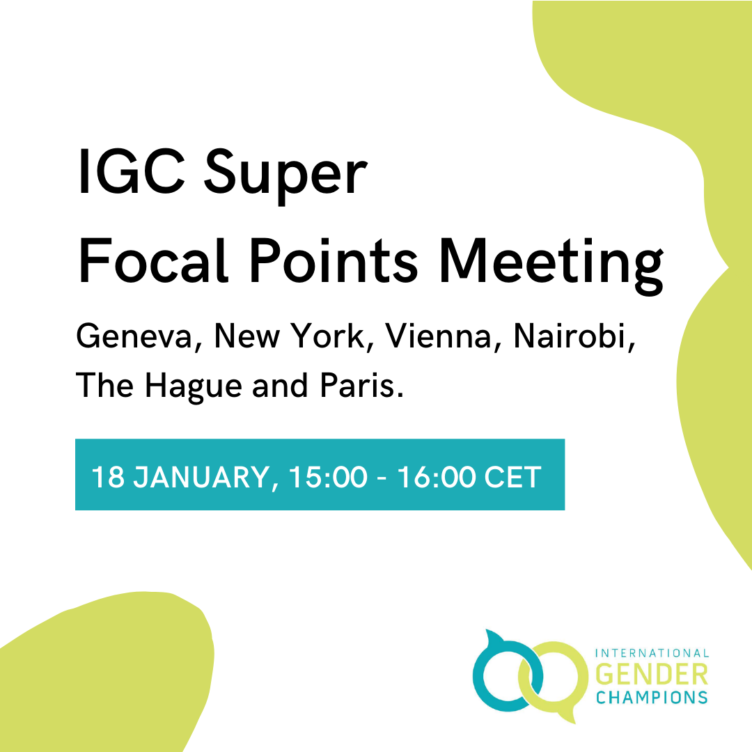 IGC Super Focal Points Meeting