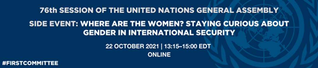 Where are the Women? Staying Curious about Gender in International Security