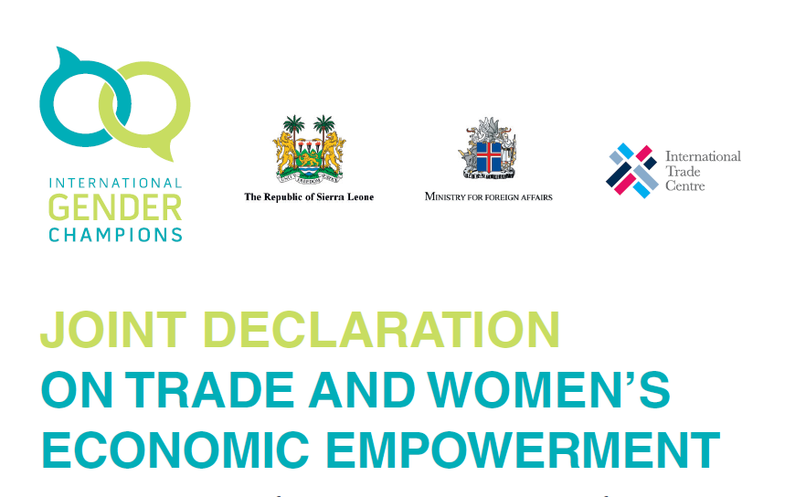 Information session on the Declaration on Trade and Women’s Economic Empowerment