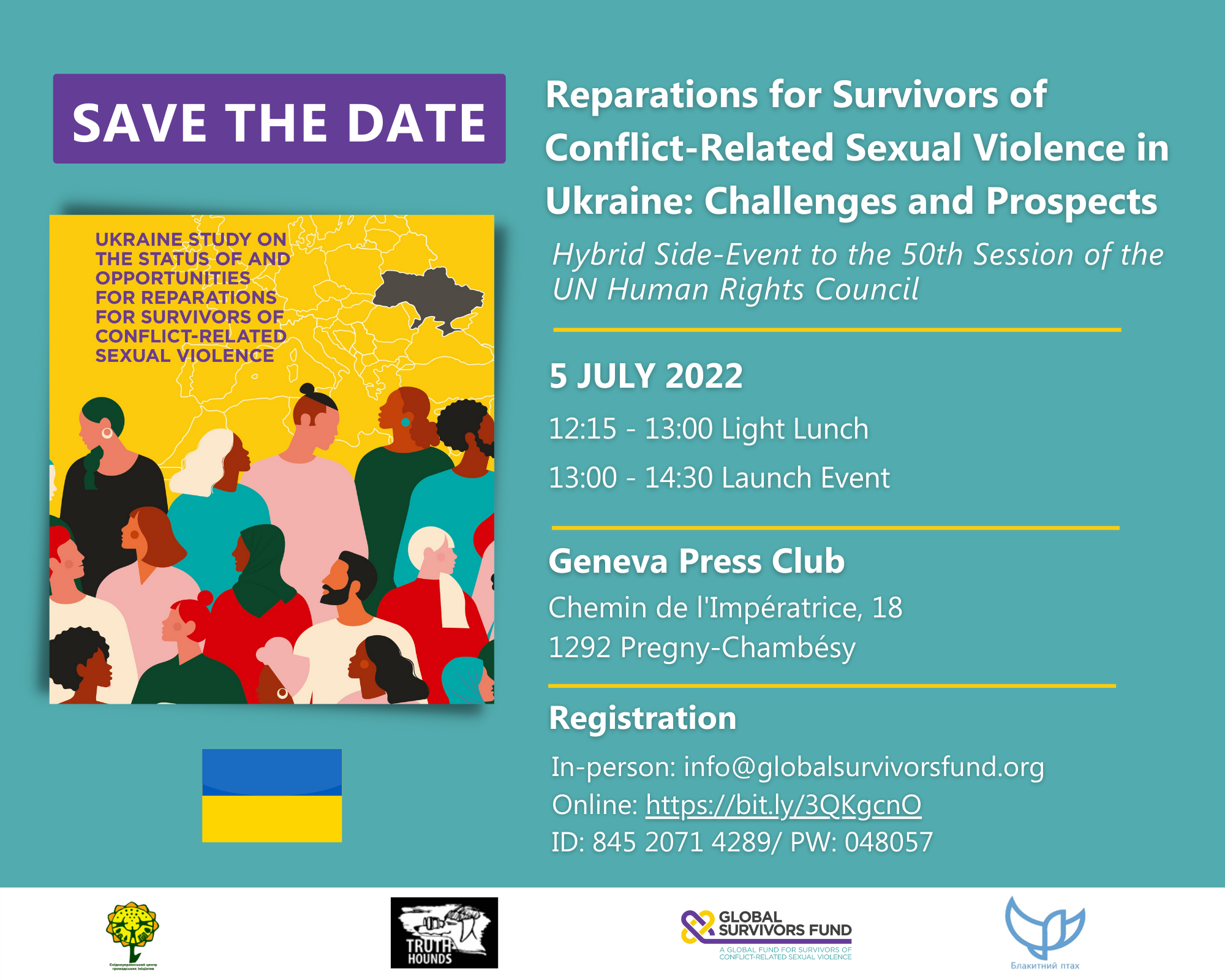 Launch of the Study on Reparations for Survivors of Conflict-Related Sexual Violence in Ukraine: Opportunities and Prospects