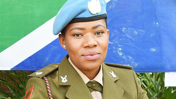 UN peacekeeper from South Africa awarded United Nations’ Military Gender Advocate of the Year