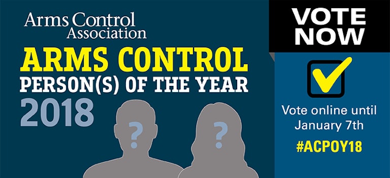 IGC-Disarmament Impact Group is nominated as Arms Control Person(s) of the Year!