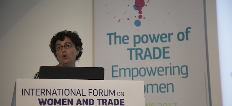 International Forum on Women and Trade - ITC Executive Director Arancha González wants to reshape trade policies to close the gender trade gap