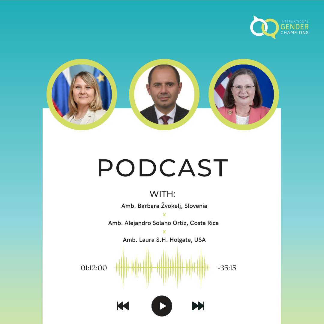IGC-Vienna 5 Years – A podcast with the founding Champions Amb. Holgate (USA), Amb. Solano Ortiz (Costa Rica) and Amb. Žvokelj (Slovenia)