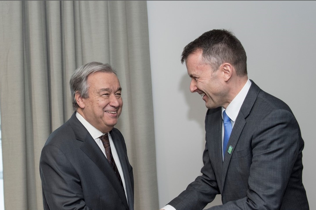 Secretary-General meets the International Gender Champions at the New York chapter launch