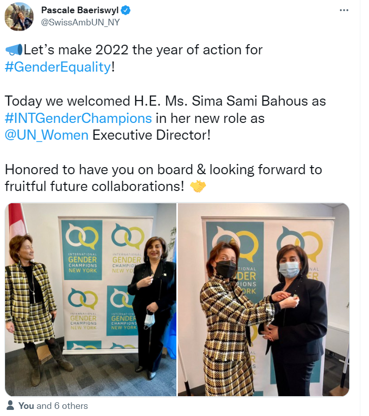 In Images: New York Annual Meeting of International Gender Champions