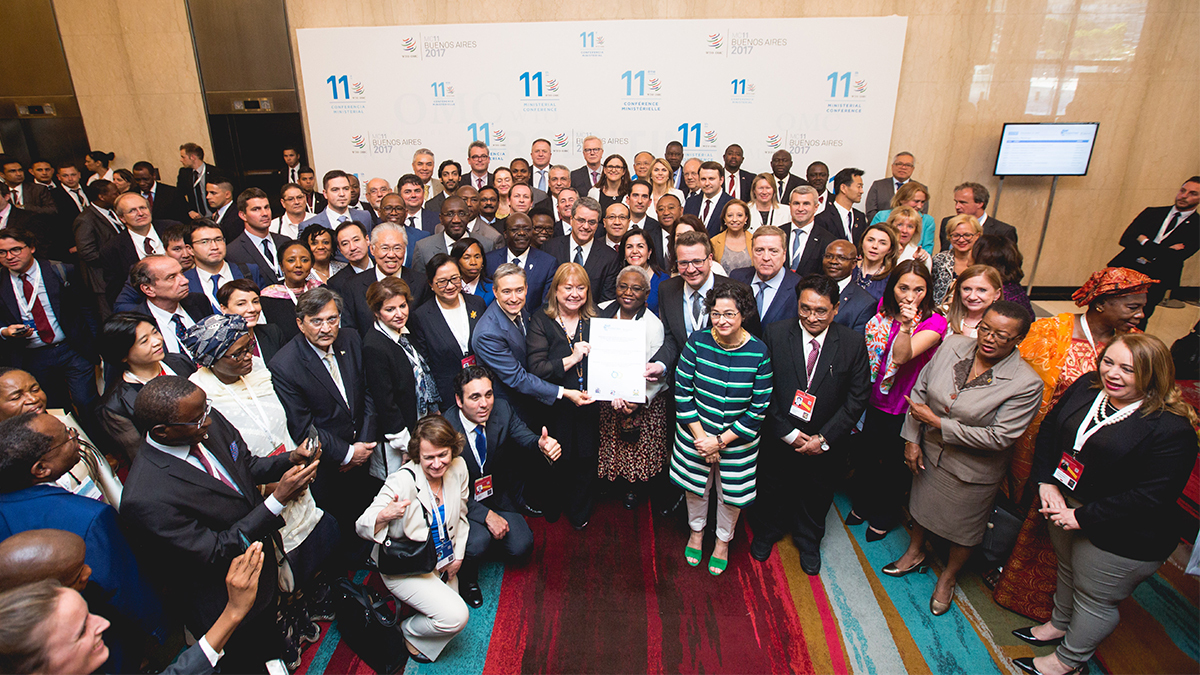 Buenos Aires Declaration on Women and Trade announced at WTO Ministerial Conference