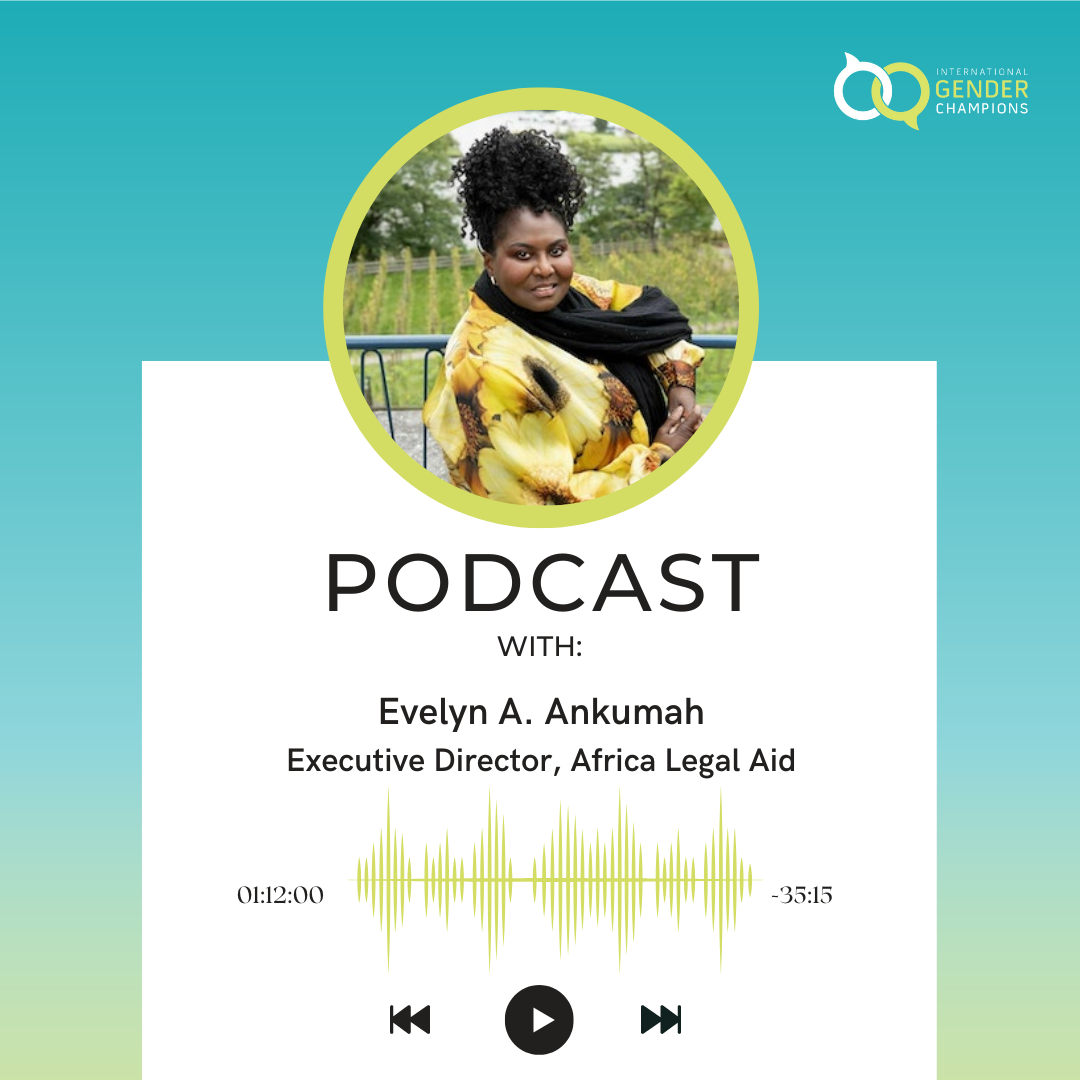 Storytelling and Gender-based Violence -  A Podcast with Evelyn A. Ankumah of  Africa Legal Aid