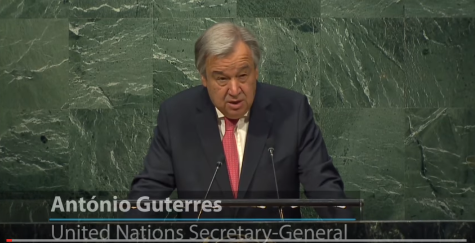 UN Secretary-General  joins the International Gender Champions!