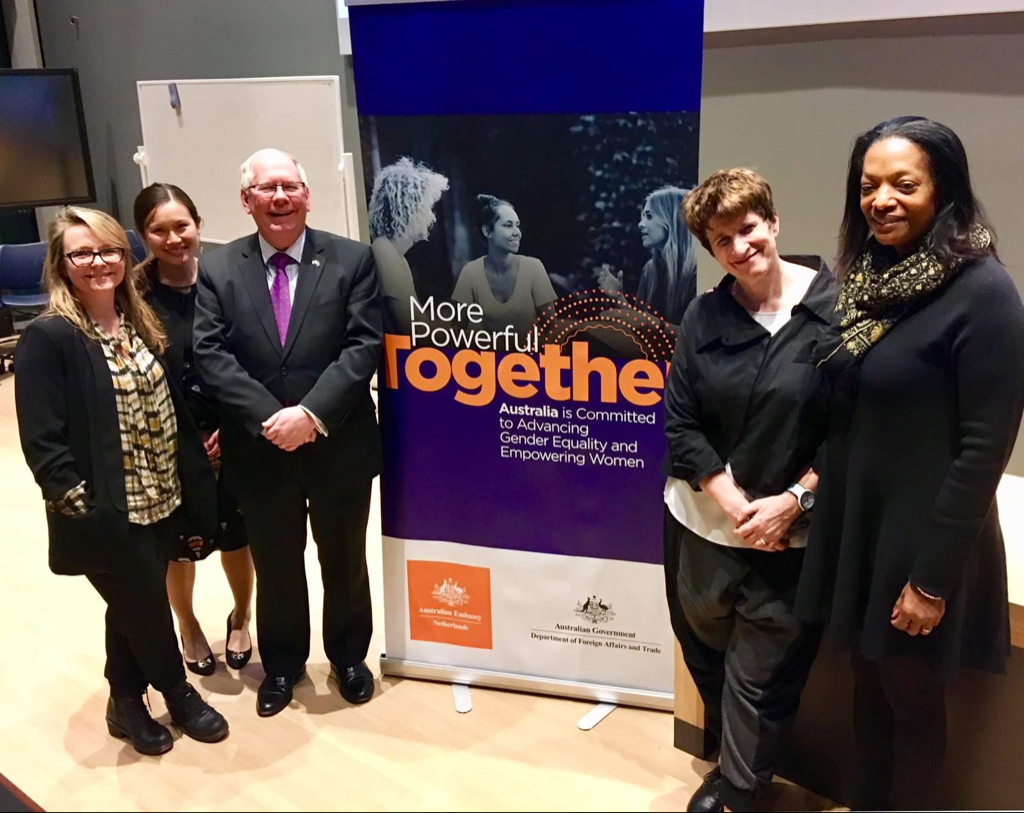 Commitment fulfilled! International Women's Day with Kate Gilmore