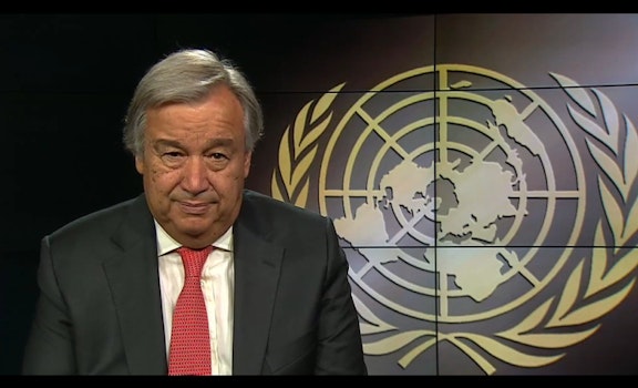 The UN Secretary-General presents his Gender Parity Strategy