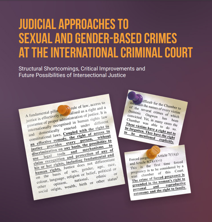 Women's Initiatives for Gender Justice: Judicial Approaches to Sexual and Gender-Based Crimes at the ICC